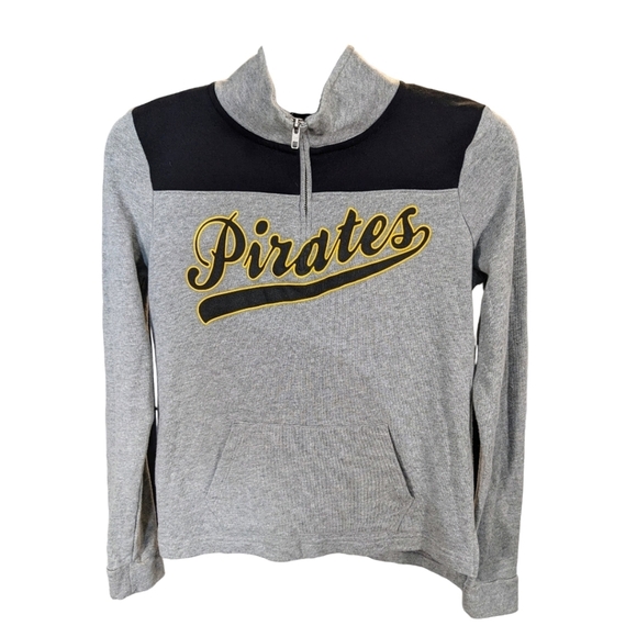 PINK VS with 5th & Ocean Clothing Pittsburgh Pirates Pull Over 1/2 Zip Size XS - Picture 1 of 10